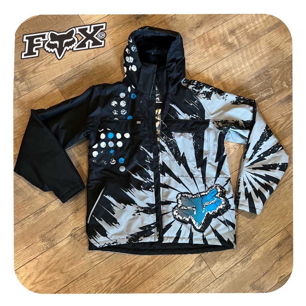 Men’s- FOX TECH FX-360 SERIES SNOWBOARD SKI SNOWMOBILE FULLZIPP WITH HOOD JACKET